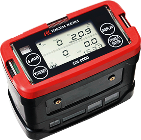 Riken Keiki GX-8000 Portable gas monitor Multi Gas detector