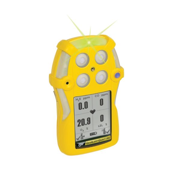 Honeywell BW Gas Alert Quattro Multi-Gas Detector